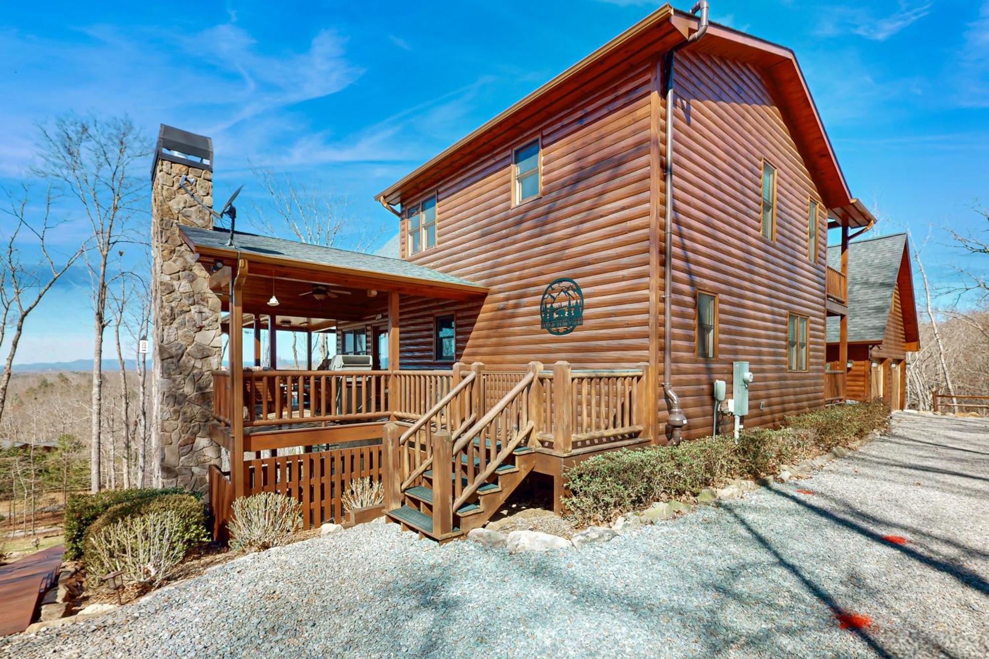 Bougie Bear Cabin Morganton Exteriér fotografie