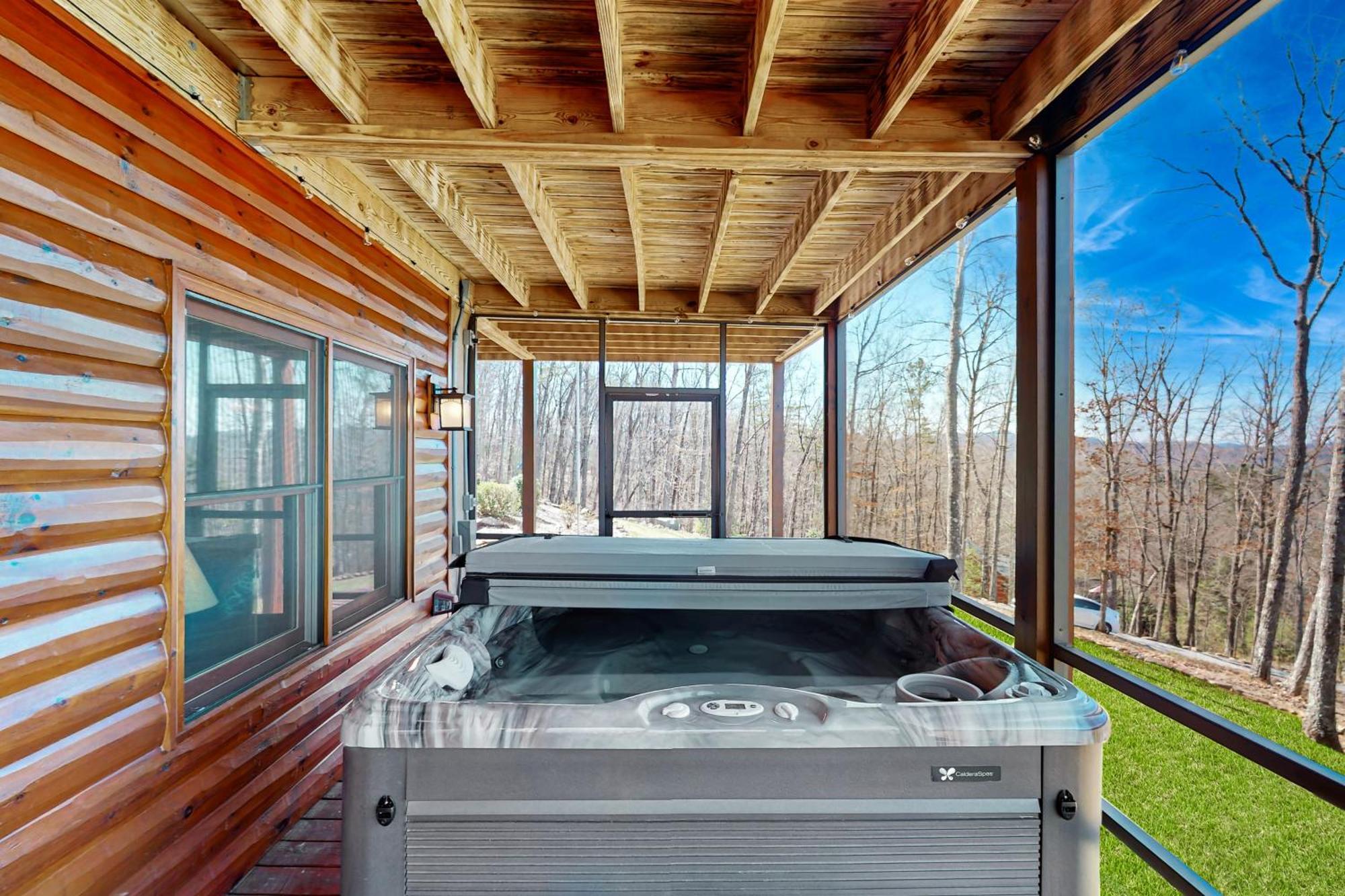 Bougie Bear Cabin Morganton Exteriér fotografie