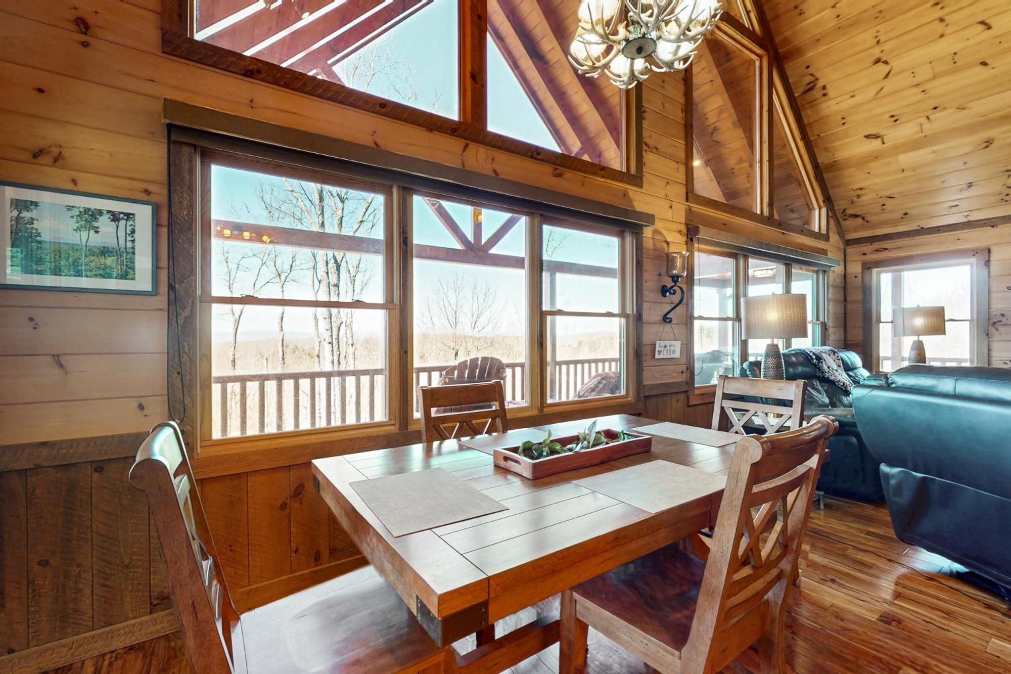 Bougie Bear Cabin Morganton Exteriér fotografie