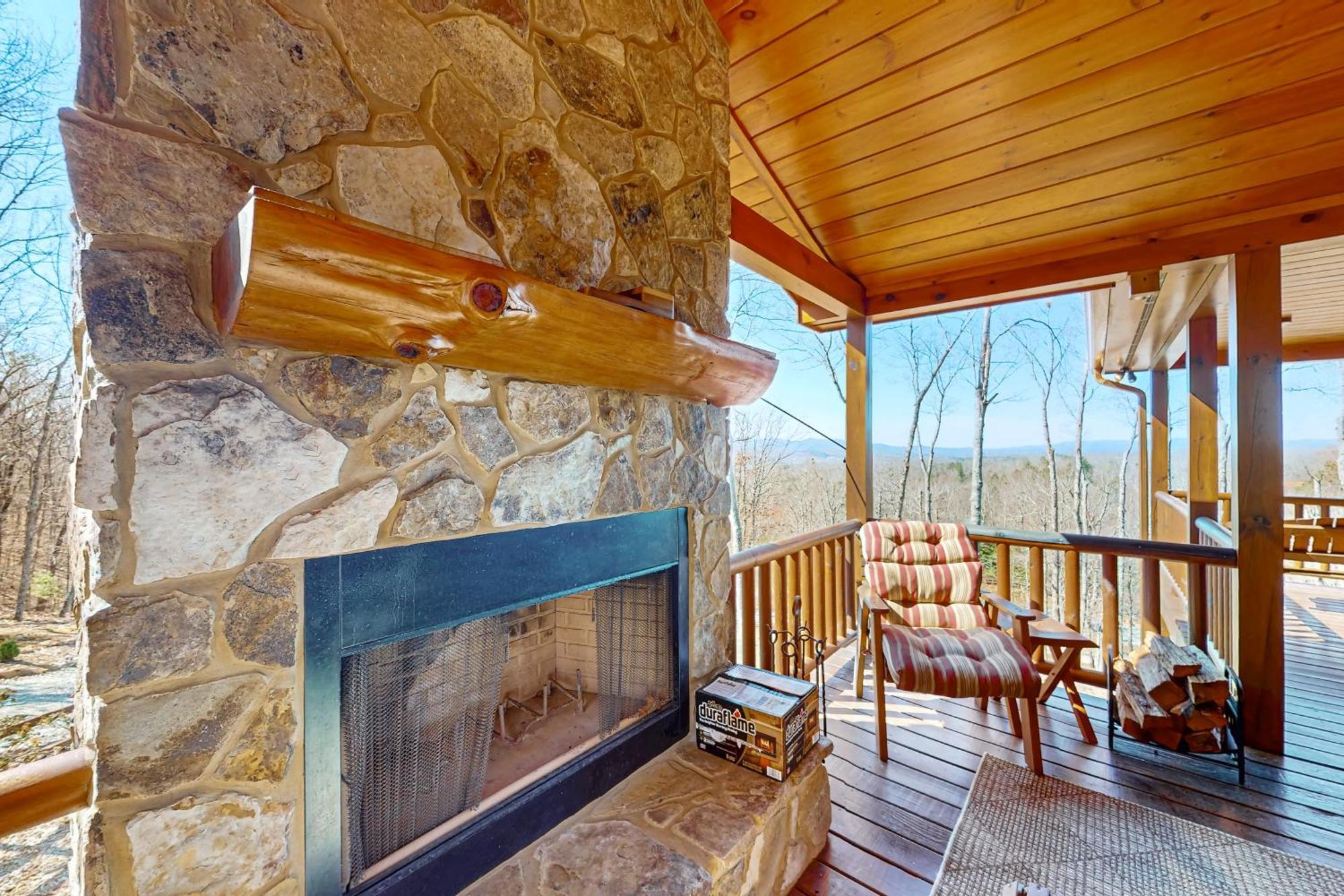Bougie Bear Cabin Morganton Exteriér fotografie