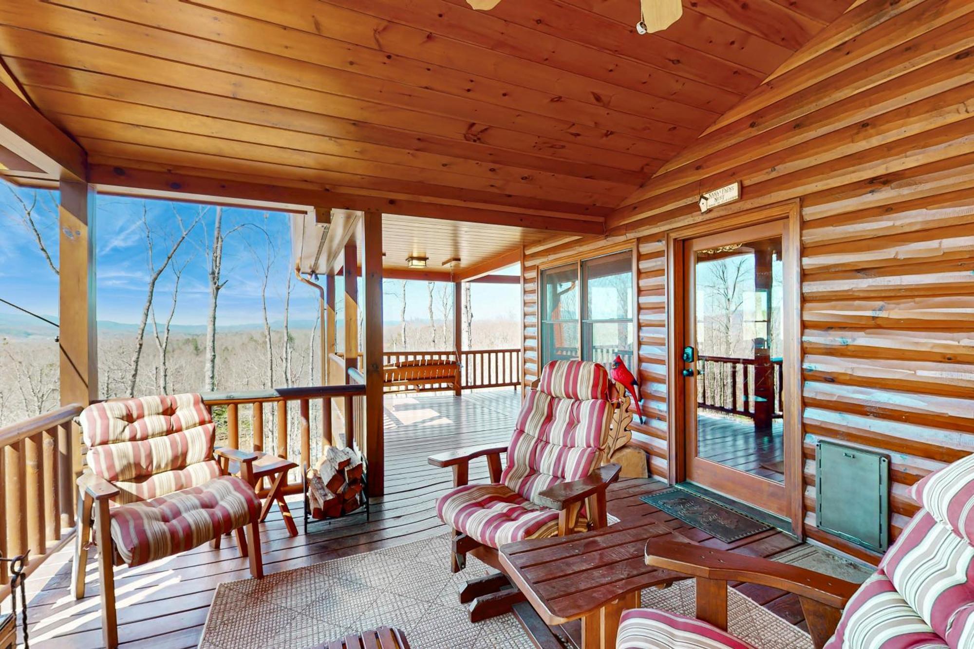 Bougie Bear Cabin Morganton Exteriér fotografie