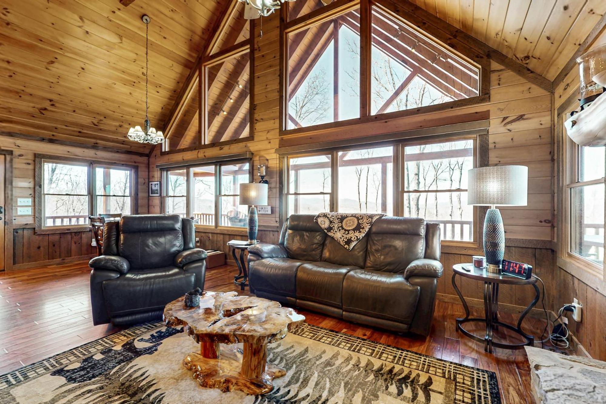 Bougie Bear Cabin Morganton Exteriér fotografie