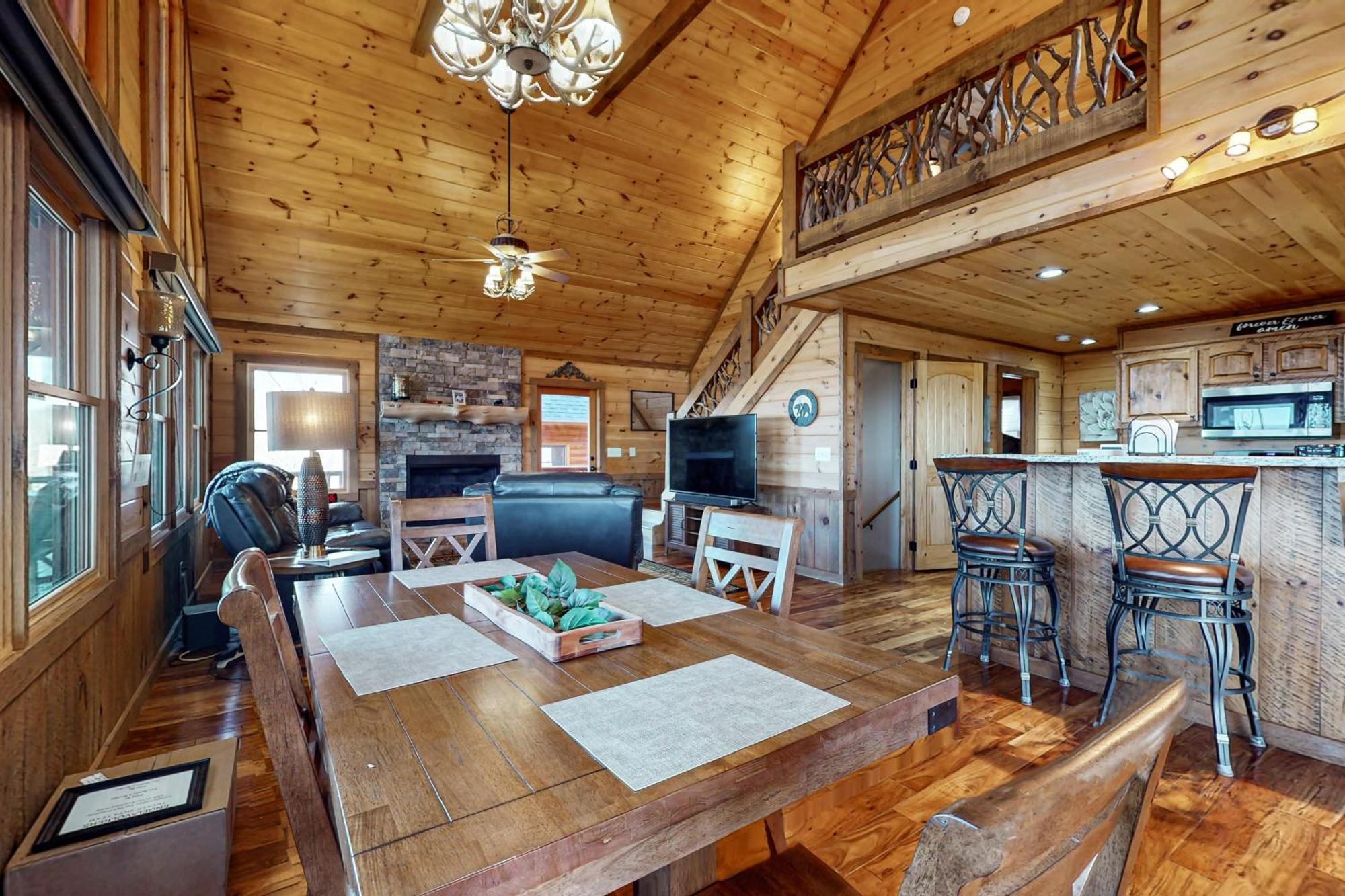 Bougie Bear Cabin Morganton Exteriér fotografie